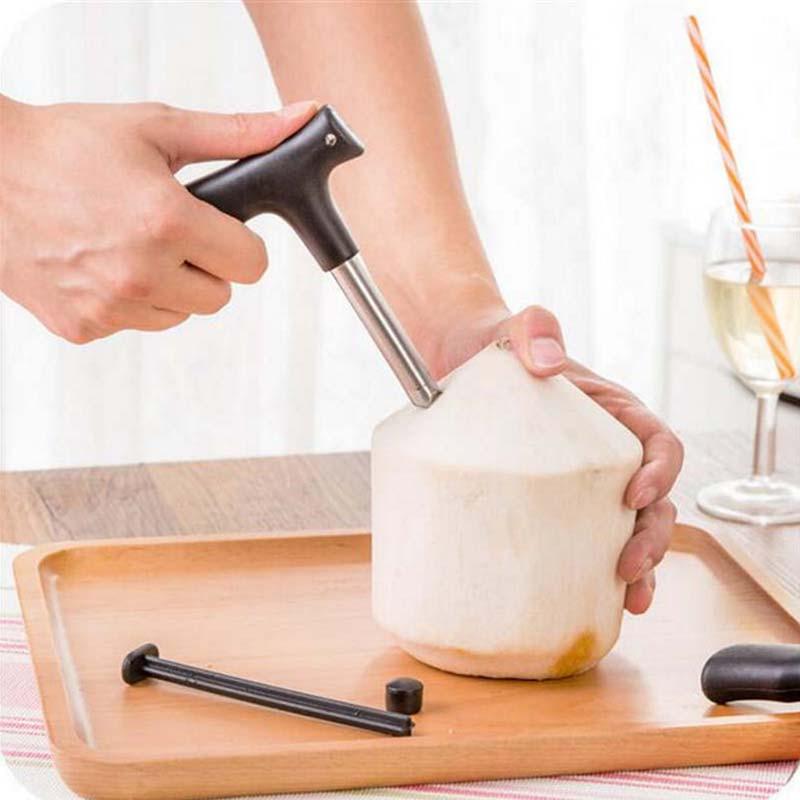 Open Coconut Kitchen Utility Gadgets Coconut Cutter Hole Artifact Opener Opener