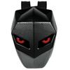 Motorradrucksack mit LED-Programmierbildschirm Kohlefasertextur Wasserdicht Hartschale Helm