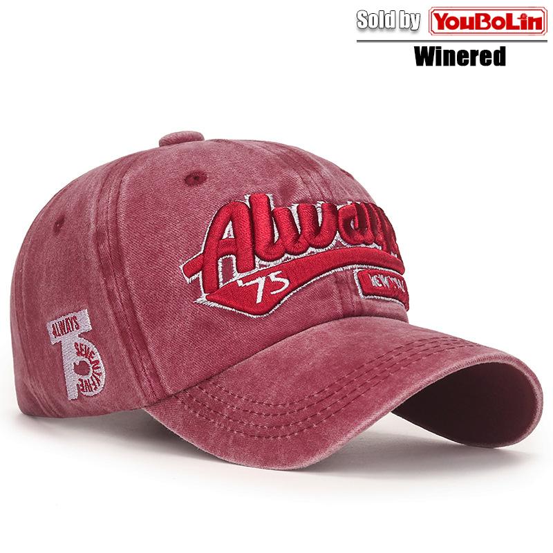 Fashion Outdoor Sport Unisex Cotton 3D Embroidered Snapback Hats Baseball Cap One Size Adjustable Travel Work Gift