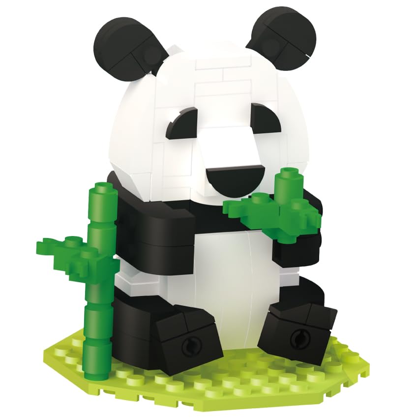 BIKKU Have fun building with big blocks! The zoo's favorite creature: the giant panda