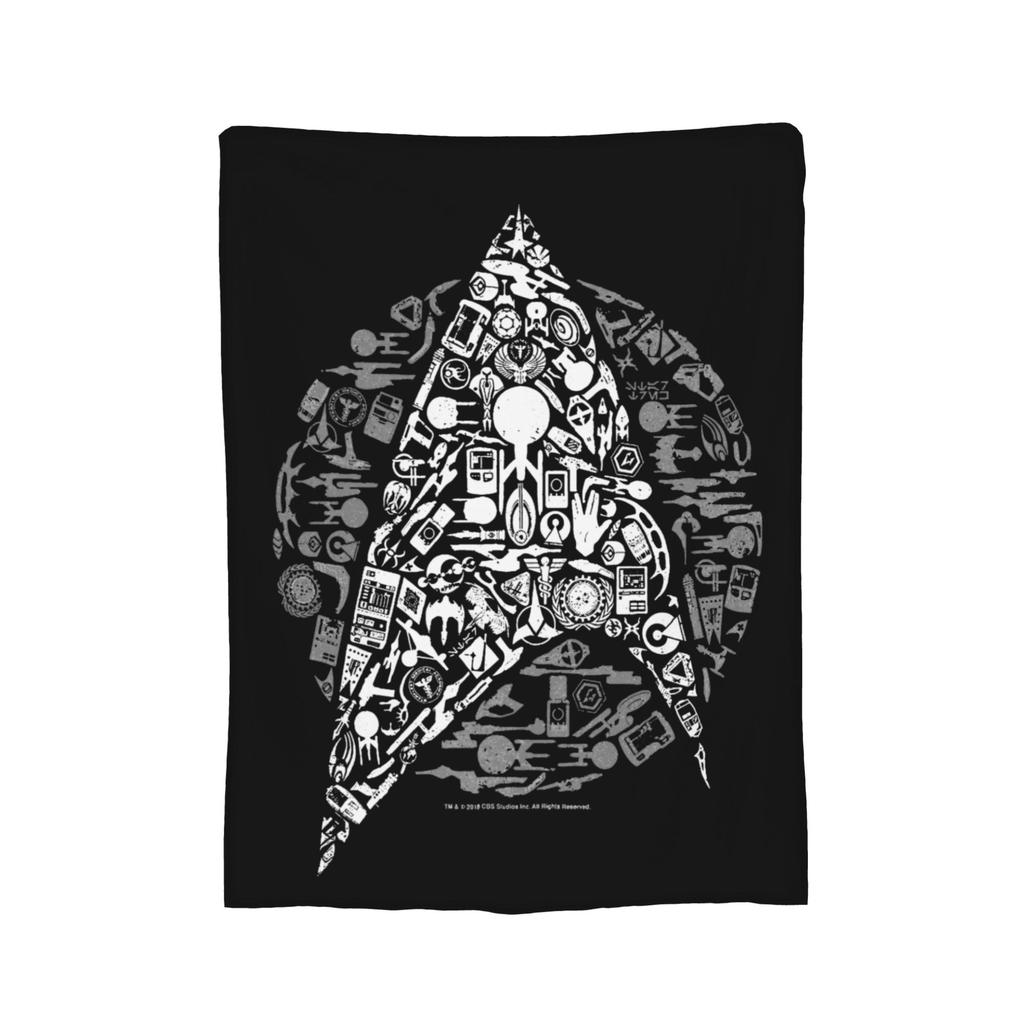 Stars Treks Deep Space Nine Space Blanket Fleece  Multi-function Lightweight Thin Throw Blanket for Bed Couch Bedspread