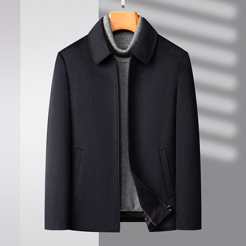 

Деловой повседневный пиджак с лацканами для мужчин среднего и пожилого возраста 195/4XL