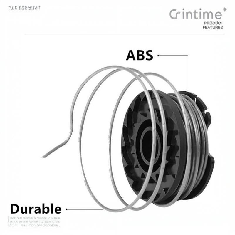 Replacement Trimmer Spool Preloaded Nylon Line For F016800569/F016800385 Lawn Care Garden Grass Weed Trimming
