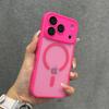 Luxury Magnetic Matte Translucent Case For 17 16 15 14 13 12 11 Pro Max 16Pro 17Pro for Magsafe Mag Safe Wireless Covers