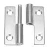6pcs Detachable Hinge Slip Joint Flag Lift Off Door Hinge Removable Hinge 1.5inch For Cabinet Wardrobe Stainless Steel Furniture