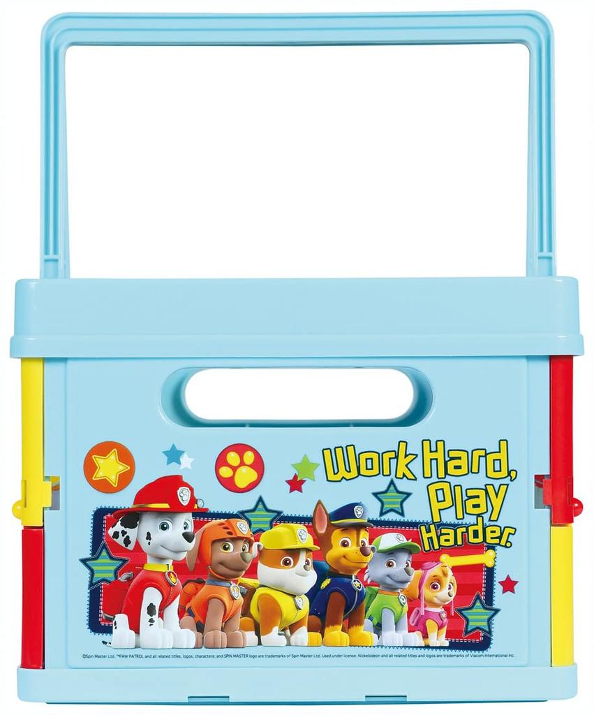Skater Foldable Storage Box, Toy Box with Handle, Stackable Basket, Paw Patrol, 38x25x19.5cm (BWOT13-A)
