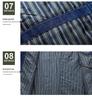 Men's Plus Size Casual Denim Jacket 2182