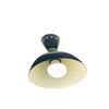 Mid Century Modern Double White Wall Sconces - Vanity Light, Smart Set of 2