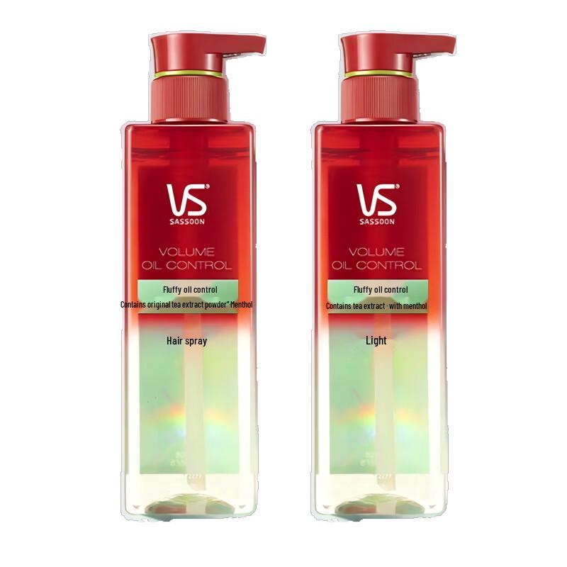 Vidal Sassoon Fluffy Oil Control Shampoo Duo Pack