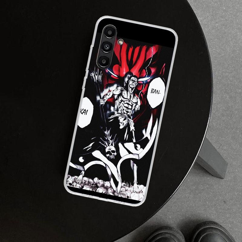 Zaraki Kenpachi Bleach Phone Case Cover for Samsung Galaxy A17 A16 A26 A36 A56 A57 A37 A15 A25 A35 A55 A14 A24 A34 A54 A13 A23 A