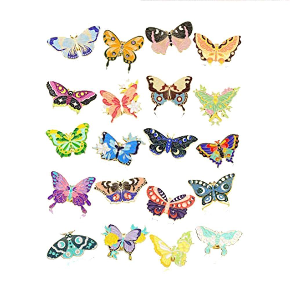 

Horror Enamel Lapel Pins Gift,Brooches Pins Enamel Pins Set Enamel Brooches Butterfly Enamel Pins