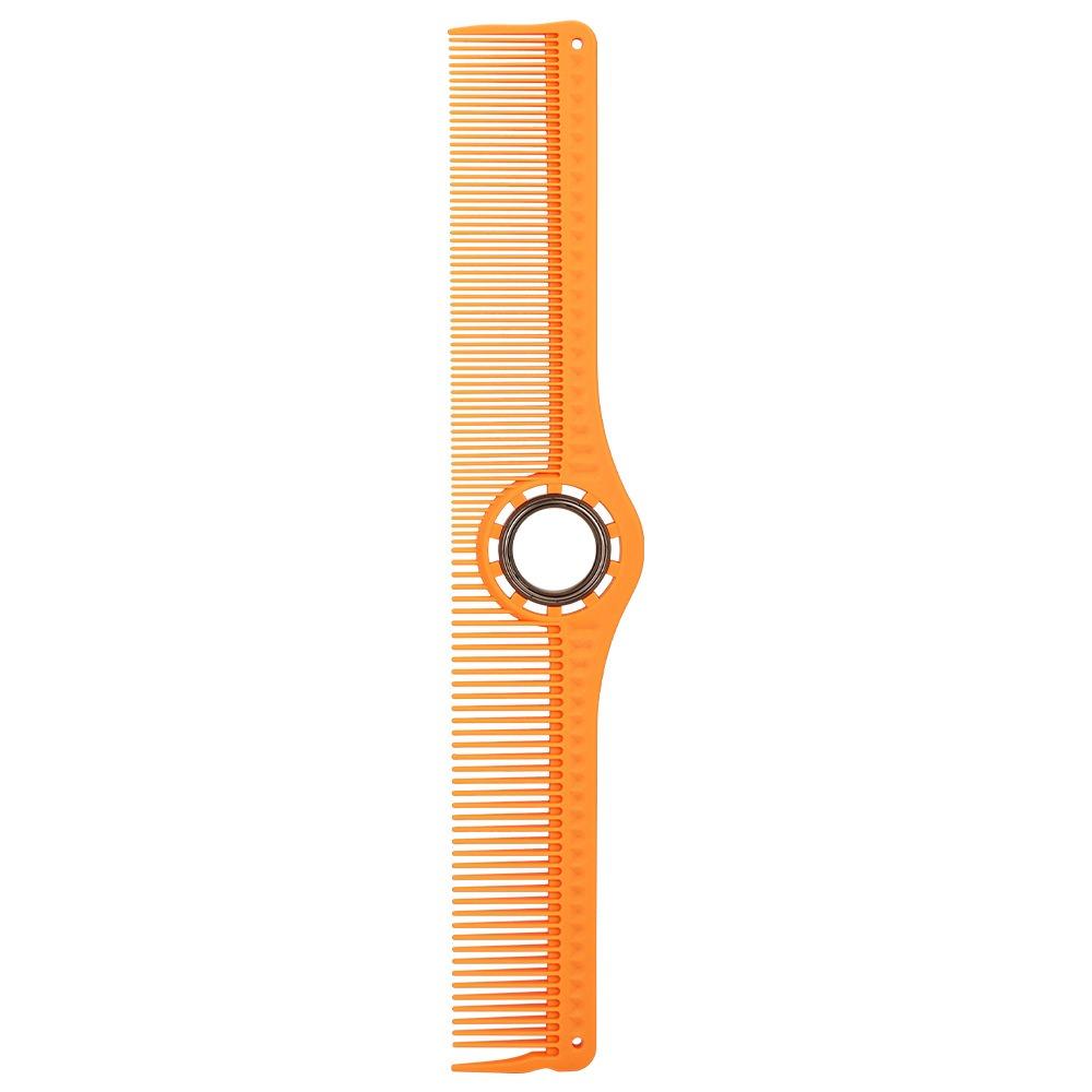 Professional Rotating Finger Ring Hair Comb Portable Rotating Bearing Grooming Comb  Barber