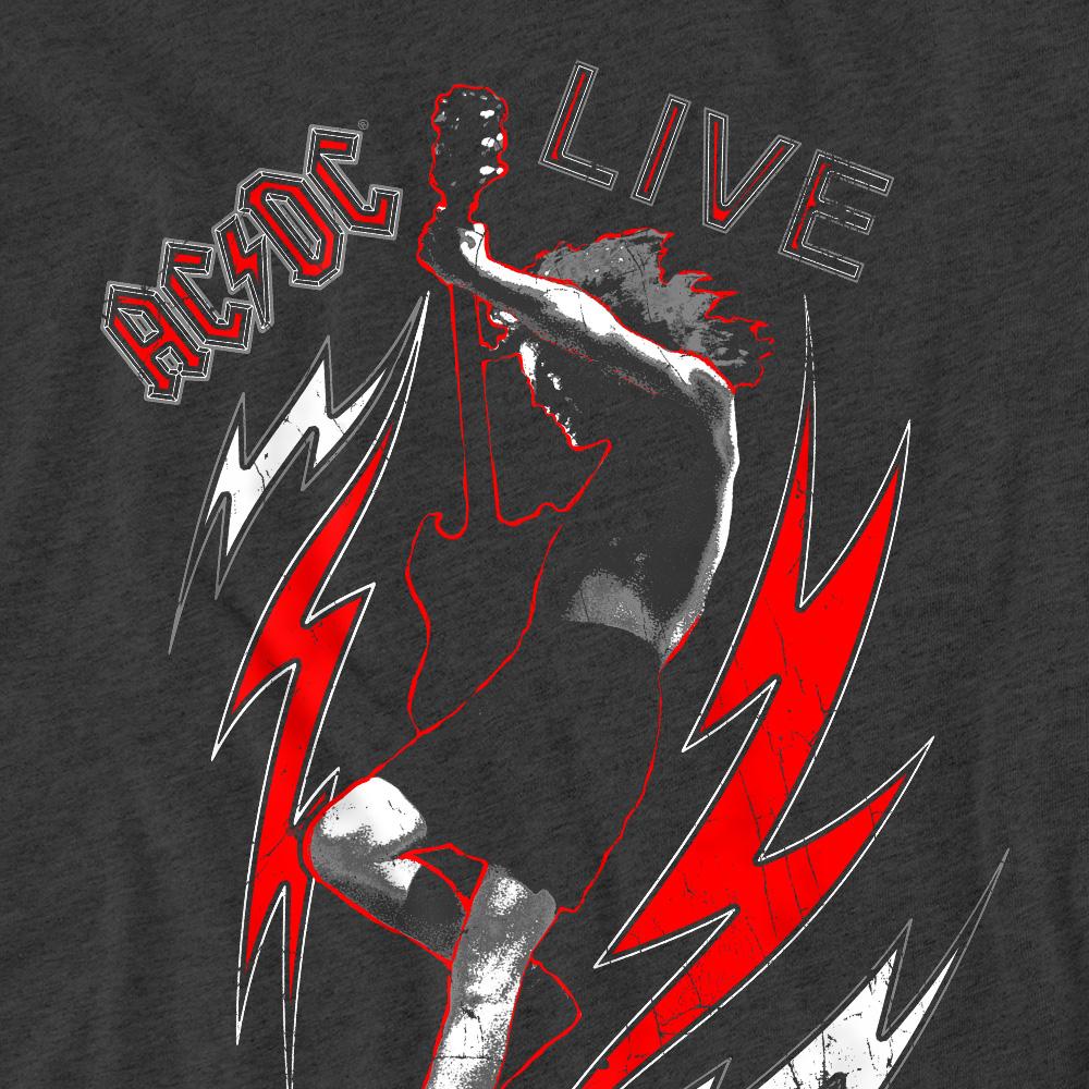 AC/DC Unisex Adult Live T-Shirt