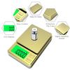 Digital Pocket Scale 500g x 0.01g High Precision Gram Scale Portable Jewelry Scale with Protective Cover Backlit LCD 7 Units Ta