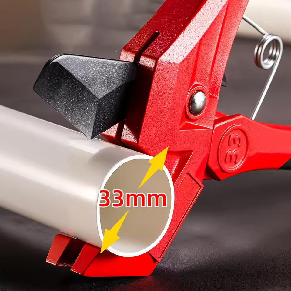 Pipe Cutting Tool PVC PPR Scissors Aluminum Alloy Cutter Cutting Range Ratchet Action For Water Pipe Plumbing Home Repair