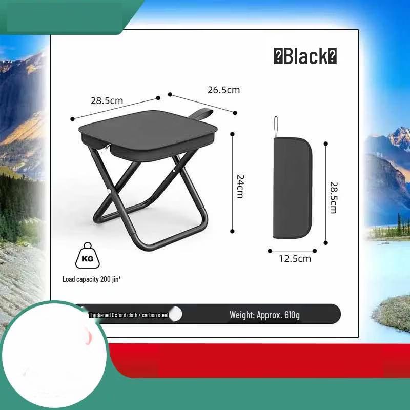 ZISIZ Ultralight Portable Folding Stool