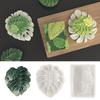 Turtle Backed Bamboo Leaves Silicone Mold for Handmade Secure Soap Resin Crafts DIY Botanical  Artisan Creative Design Clay Mold