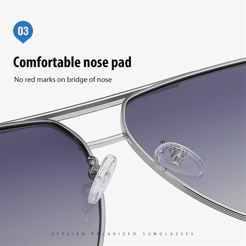 aoron Metal Frame Polarized Sunglasses Outdoor Fashion Accessories UV400 Anti Glare Driving Fishing Sport Glasses Men Women Gifts