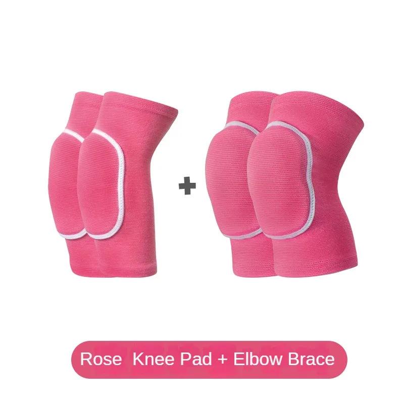 Children's Dance Knee and Elbow Protection Special Knee Sleeve for Dance Girls' Anti Fall Kneeling Sports Basketball