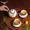Yongfengyuan Pomegranate Garden Porcelain Tea Set