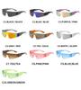 Unisex Frameless Sport Punk Sunglasses - Colorful Fashion Eyewear