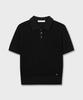 PLAC WOMEN Linen Polo Collared Knit 2 Colors