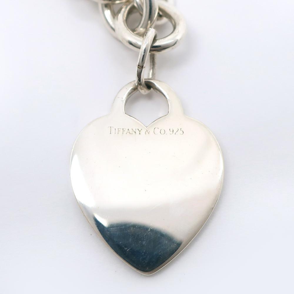 TIFFANY&Co. Return To TIFFANY & Co. Bracelet Heart Silver925 29.8g Women Used