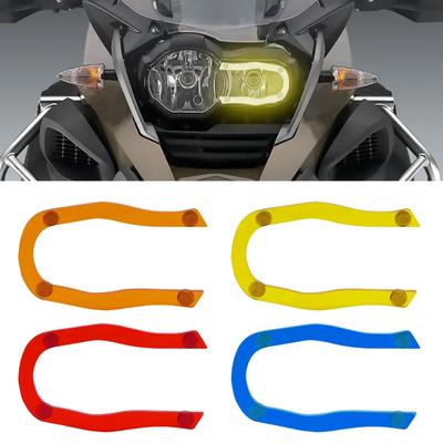 Motorcycle Headlight Protector Lense Cover LED Lamp Daily Lamp Discoloration Patch For BMW R1250 GS GSA R1200GS LC ADV 2013-2021
