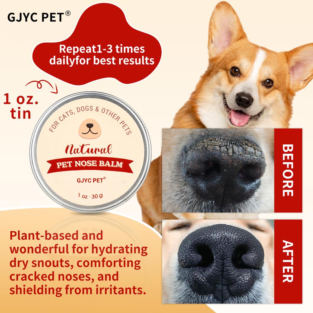 Pet Paw Balm Gentle Natural Formula Prevents Cracked Paws Moisturizes Repairs Paw Pads For Dogs Cats