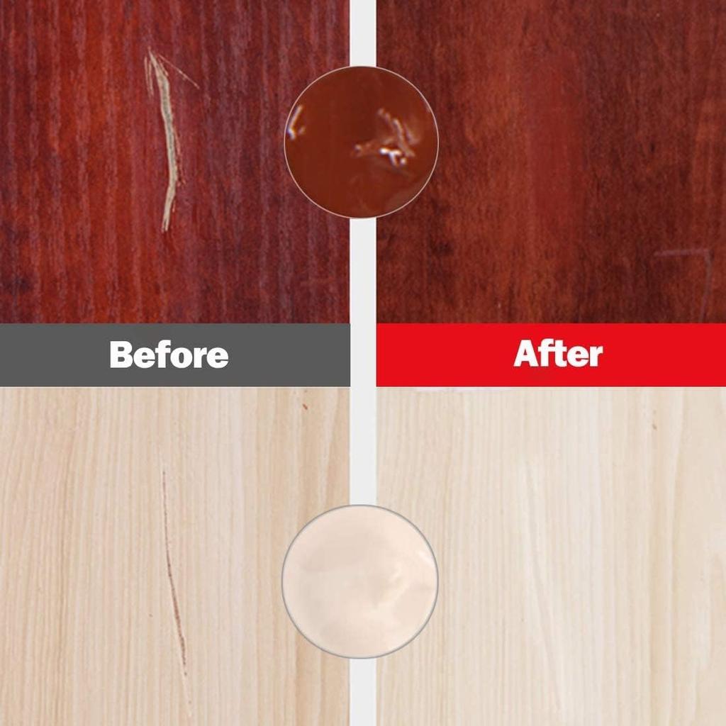 SEISSO Wood Scratch Repair 12 Repair Cream for Wooden and Scratch Wood and Walnut Accessories Cream, Colors, Flooring, Woodwork, Furniture, Doors,