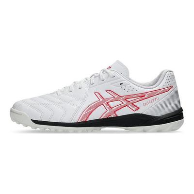 Calcetto Suave Cómodo TF (Tacos de goma) Zapatos de Fútbol Unisex Zapatos de Fútbol Blanco 1113A038-102