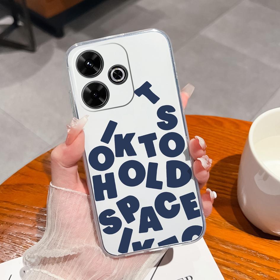 Populární pouzdro s graffiti motýlem pro Xiaomi Redmi 13 13C 14C A3 Note 13 Pro K70E K60 Ultra Nový kryt Měkký silikonový Ochrana proti pádu Průhledné pouzdra na telefon pro Redmi