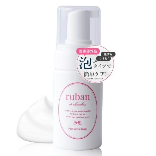 

Ruban Delicate Zone Soap, Feminine Soap [Dark Spot Care x Low-Irritation Formula] 100ml