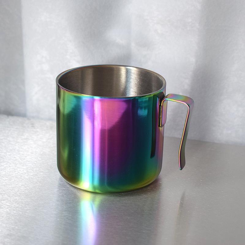 Baifenbai Home Furnishing Heat Insulation And Anti-Drop Double Handle Outdoor 304 Stainless Steel Mug Coffee Mug Beer Mug