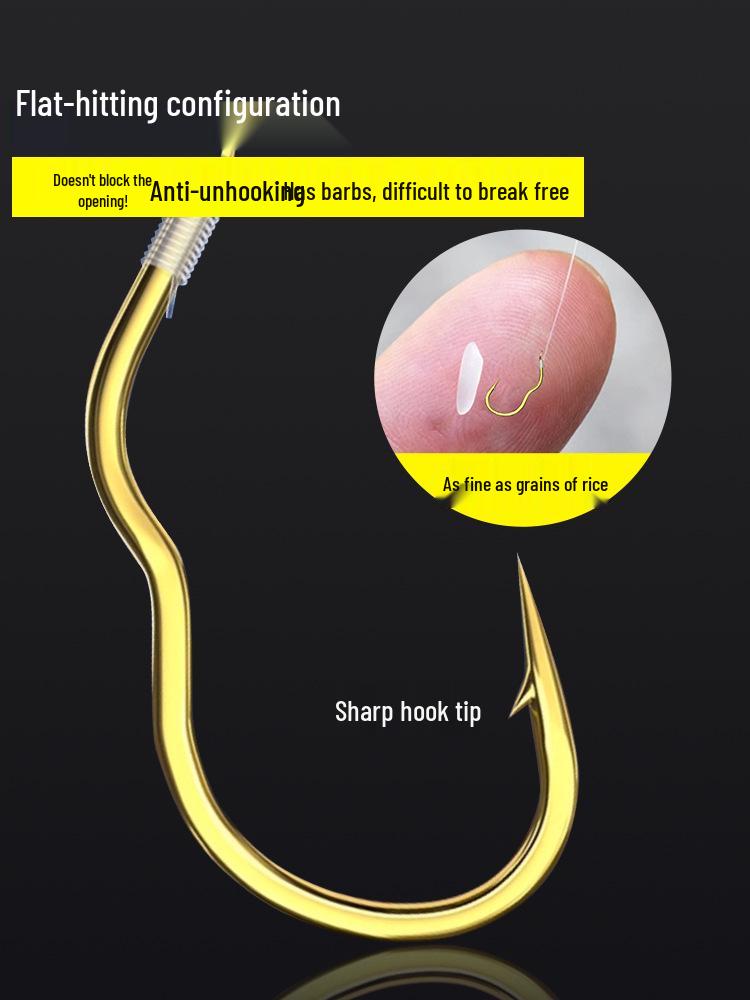 Flip Sleeve Fishing Line Set with Lures: Three Floats & Seven-Star Rig for Small Fish and Bream