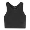 Sports Underwear Women's Black Crew Neck Moderate