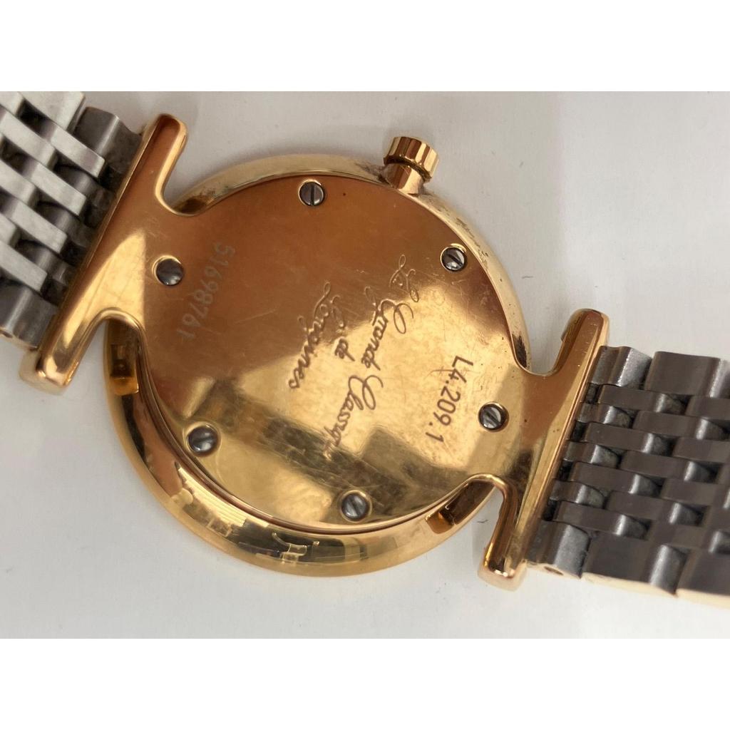 Used LONGINES L4.209.1 Grand Classic 12P Diamond Quartz Ladies No.653