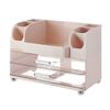Makeup Organizer with Double Drawers Large Capacity Cosmetic Storage Box Bathroom Countertop Organizer