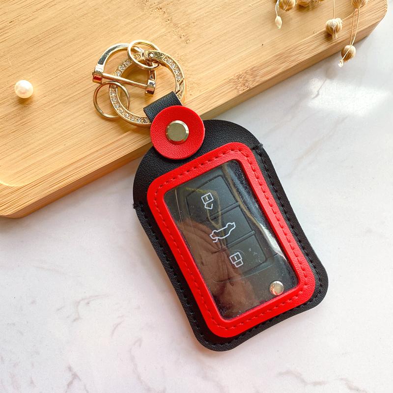 Univerzální 4,5*8 cm Obal na klíč od auta Ochranný kryt na dálkové ovládání Příslušenství Taška na uložení klíčů