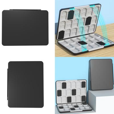Portable Game Card Storage Holder Case Cartridge Slots MicroSD Cards Box Protector for NS Switch Gaming Accessories
