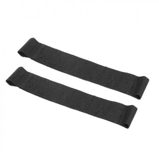 2X Black Door Limiting Check Strap For Heavy Duty Jeep Wrangler CJ YJ TJ JK JKU