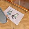 Entry Door Floor Mat Household Entrance Door Dust Removal Foot Pad Cartoon Wind Can Be Cut Pvc Anti-Skid Pad