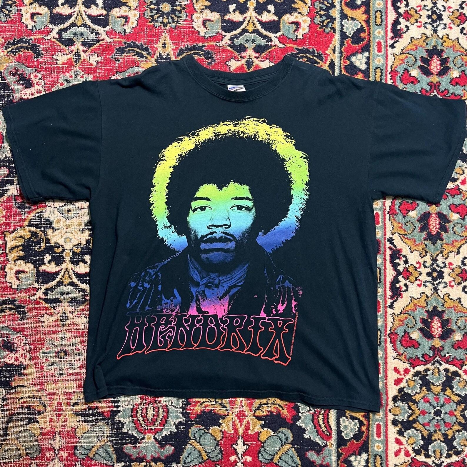 Jimi Hendrix Experience Black T-Shirt Vintage Size XL M