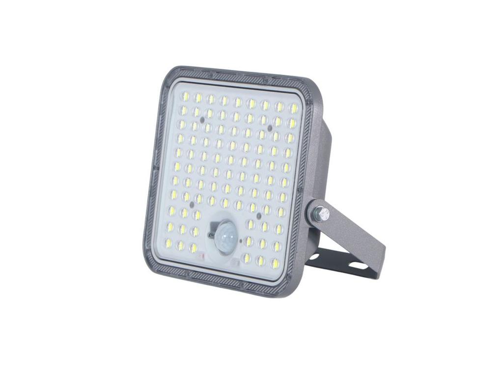 Projecteur LED solaire - GALIX - G2612 - 2000 Lumens - Détecteur de présence et panneau déporté