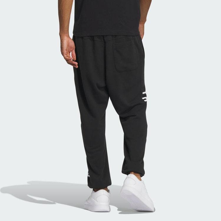 Adidas Graphic Waist Jogger Pants Unisex Bottoms Black IS5149
