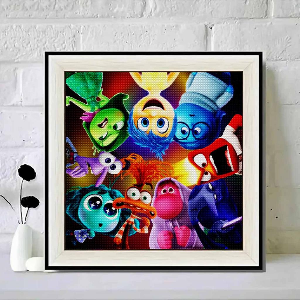 5D DIY Diamond Painting Decorative Inside Out Full Round Drill Scenery Diamond Embroidery Cross Stitch Kits Home Decor Gift