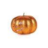 Citrouille Halloween lumineuse 17 cm - Orange