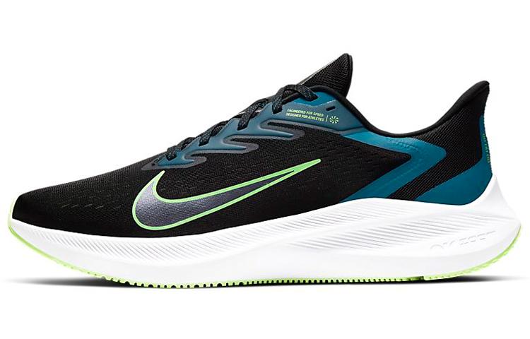 

Nike Zoom Winflo 7 Black Valerian Blue CJ0291-004 45
