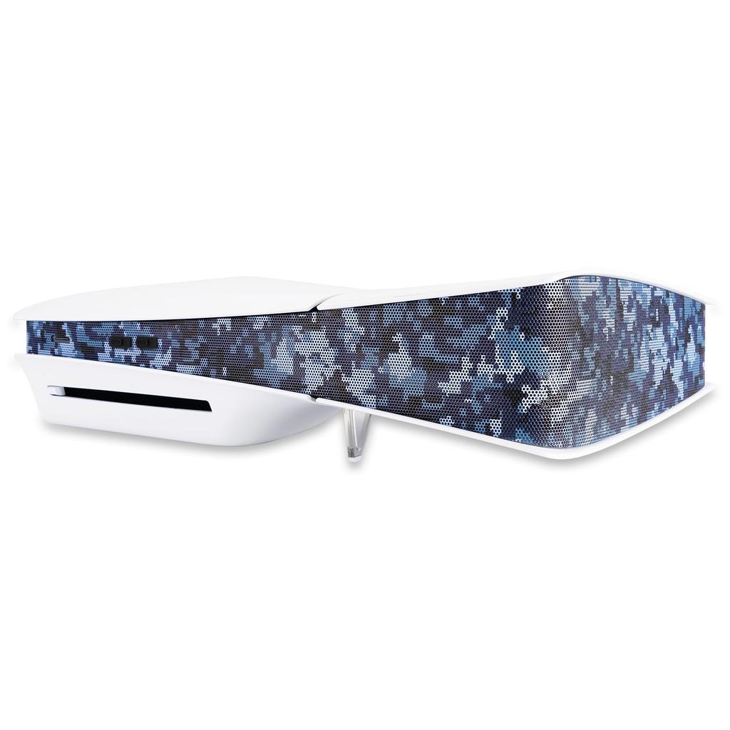 PlayVital Dust Cover Kit for PS5 Slim Digital Cover Mesh Silicone Plug Premium Dust PS5 Slim Accessory Digital 12-in-1 (Disc & Version) - Anti-Dust &