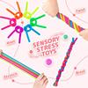 10/30pcs Party Favors Soft Rubber Noodle Elastic Rope Relief Stress Fidget Stretch String Toy Adults Kids Decompression toys